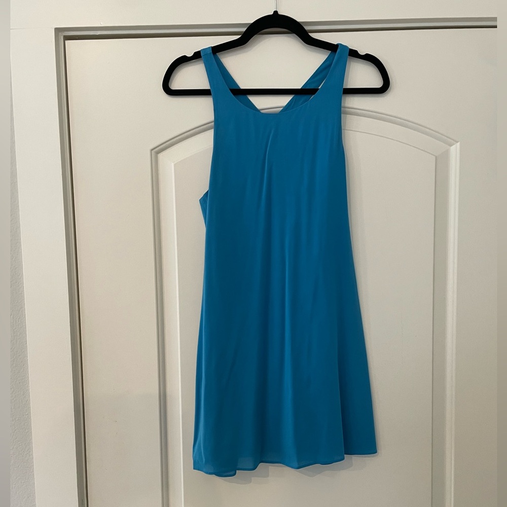 Alice + Olivia Blue Mini Dress